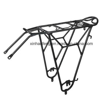 Porte-bagages arrière en bicyclette en alliage avec support de pompe (HCR-138)